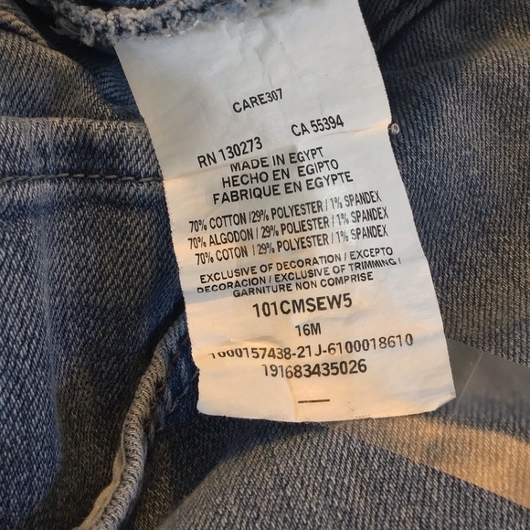 Boho up-cycled denim patch distressed jean maxi skirt / Lee 16 adjustabl… - Picture 11 of 13